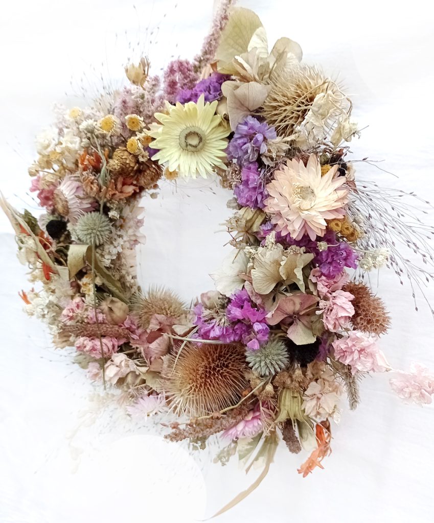 Dried Flower Wreath 03